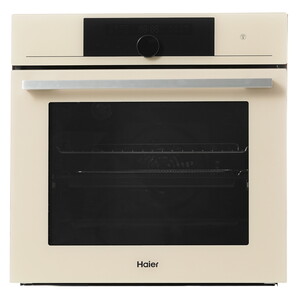 Изображение товара Электрический духовой шкаф Haier HOX-FP5RACG 76 л в бежевом цвете с аэрогрилем