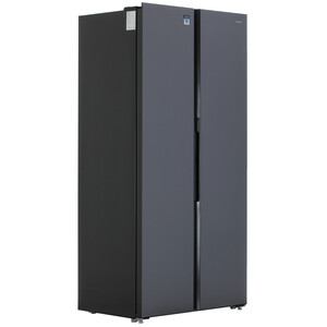 Изображение товара Холодильник Side by Side DEXP SBS4-75AMA серый с функциями No Frost и зоной свежести