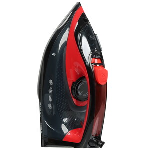 Изображение товара Утюг DELTA LUX DE-3000 черный с паровым ударом и керамической подошвой