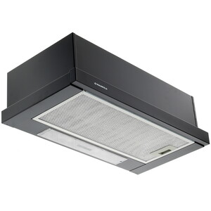 Изображение товара MAUNFELD VS LIGHT 60 черная телескопическая вытяжка для кухни 60 см