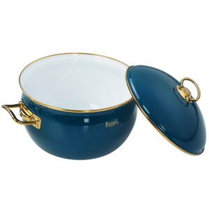 Изображение товара Кастрюля Rashel Premium R1422 5 л 22 см бирюзовый