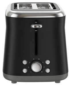 Изображение товара Тостер Tefal TT7208E0 черный с 8 степенями обжаривания и функциями разморозки и подогрева