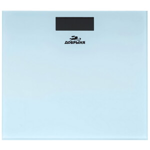 Изображение товара Электронные весы Добрыня DO-3016W белые с дисплеем 180 кг