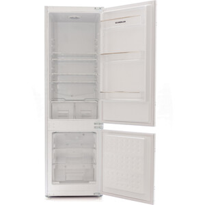 Изображение товара Встраиваемый холодильник Scandilux RBI255 белый 225 л А+ тихий дизайн