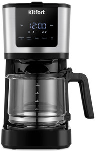Изображение товара Кофеварка капельная Kitfort КТ-7217 черного цвета