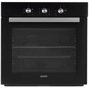 Изображение товара Электрический духовой шкаф Simfer B6EB16023 черный с 5 режимами работы и таймером