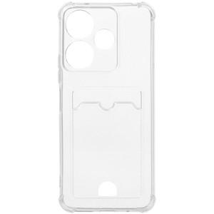 Изображение товара Накладка Zibelino Silicone Card Holder для Xiaomi Redmi 13/13 5G и POCO M6/ M6 Plus