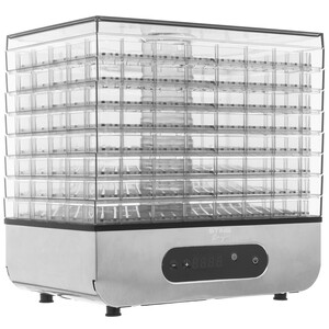 Изображение товара Электросушилка для овощей и фруктов STINGRAY ST-FD715A черная, 8 уровней