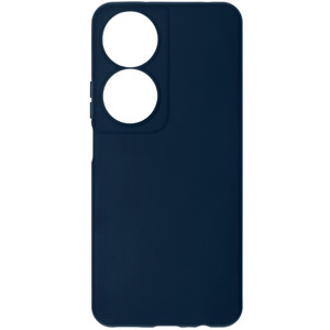 Изображение товара Накладка BoraSCO Silicone Case для HONOR 90 Smart и X7b синий - защита и стиль