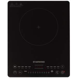 Изображение товара Компактная электрическая плита Starwind STI-1001 с индукционной конфоркой и сенсорным управлением