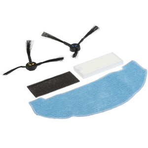 Изображение товара Комплект аксессуаров для робота-пылесоса Polaris PVCRF 3600 боковая щетка салфетка фильтр