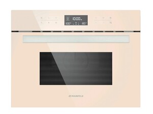 Изображение товара Электрический духовой шкаф MAUNFELD MCMO.44.9GBG бежевый