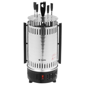 Изображение товара Электрошашлычница Delta DL-6700 серебристый