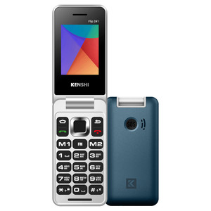 Изображение товара Сотовый телефон KENSHI Flip 241 (2.4" дисплей, 2 SIM, камера 0.3 МП)