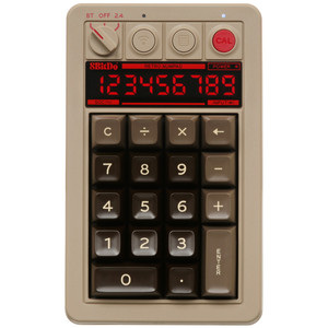 Цифровойблокпроводная+беспроводная8BitDoRetroMechanicalNumpad-C64Edition