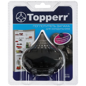 Изображение товара Поглотитель запаха Topperr 3110 – активированный уголь 1,5 мес, 1 шт