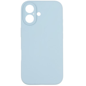 Изображение товара Накладка Ringke Silicone Magnetic для Apple iPhone 16 голубой с магнитным кольцом