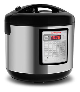 Изображение товара Мультиварка Starwind SMC4201 серебристая 42 автоматические программы