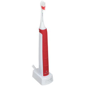 Изображение товара Электрическая зубная щетка SENCOR SOC 1101RD с водонепроницаемостью IPX7 и функцией таймера