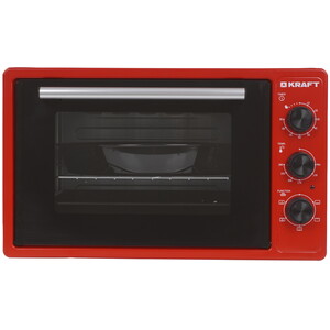 Изображение товара Мини-печь Kraft KN-MO 3902 FKR 39 л, 5 режимов, 280 C, механика, красный