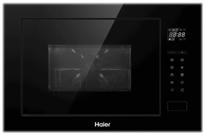 Изображение товара Встраиваемая микроволновая печь Haier HMX-BTG259B, черная, 25 л, гриль