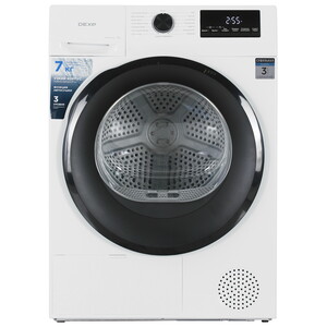 Изображение товара Сушильная машина DEXP DM-7A1H 7 кг белый с 15 программами и дисплеем