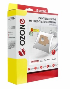 Изображение товара Комплект пылесборников и фильтров Ozone M-52