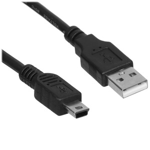 Изображение товара Кабель Telecom mini USB - USB 2.0 Type-A черный 3 м