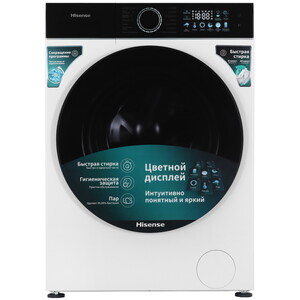 Изображение товара Стиральная машина Hisense WF3I6027BWU с 17 программами стирки и парогенератором