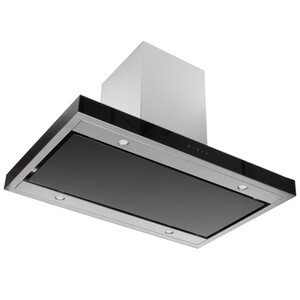 Изображение товара Вытяжка островная Akpo WK-9 Isla Feniks glass 90 черная с LED освещением