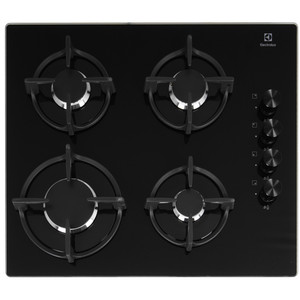 Изображение товара Газовая варочная поверхность Electrolux KGG6407K с 4 газовыми конфорками