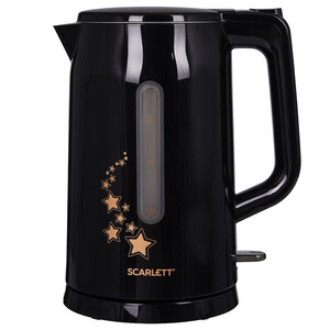 Изображение товара Электрочайник Scarlett SC-EK21S45 черный 2200 Вт 1.5 л с системой SAFE WORK