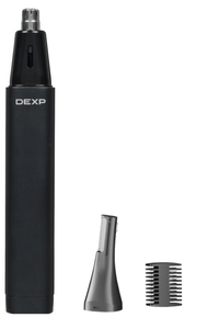 Изображение товара Триммер DEXP WR-7321 черный для носа и бровей, влагозащита IPX5
