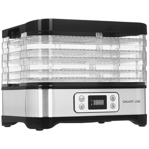 Изображение товара Электросушилка для овощей и фруктов Galaxy Line GL 2640 500 Вт, черная