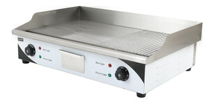 Изображение товара Профессиональная жарочная поверхность Viatto VA-EG-822 серебристая для кафе и ресторанов