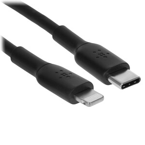 Изображение товара Кабель круглый Belkin Lightning 8-pin MFI USB Type-C 1 метр черный
