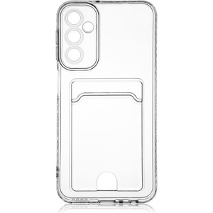 Изображение товара Накладка BROSCORP для Samsung Galaxy A24 прозрачная с картхолдером
