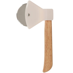 Изображение товара Нож для пиццы SATOSHI Топор 882-006 из нержавеющей стали с деревянной рукояткой