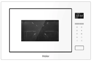 Изображение товара Встраиваемая микроволновая печь Haier HMX-BTG259W с грилем и сенсорным управлением