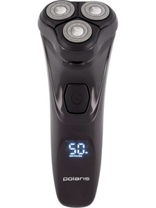 Изображение товара Электробритва Polaris PMR 0415R 4D PRO водонепроницаемая с дисплеем и триммером