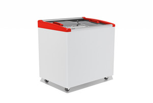Изображение товара Морозильный ларь Frostor Gellar FG 250 E с запасом 158 л белый и красный
