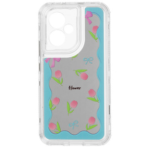 Изображение товара Накладка Zibelino Mirror Outline для HONOR 400 Lite с зеркалом и ярким дизайном