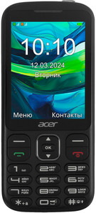 Изображение товара Сотовый телефон Acer JIVE JV32 черный для пожилых людей