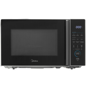 Изображение товара Микроволновая печь Midea EG820C2VV-S с грилем серебристая, 20 л, блокировка детей