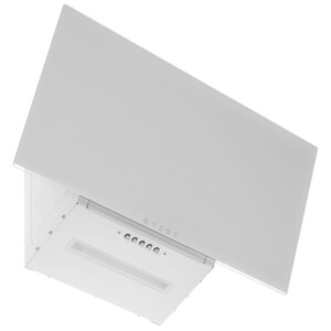 Изображение товара Вытяжка наклонная Carino C8614SM белая с LED освещением