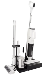 Изображение товара Вертикальный моющий пылесос Polaris PVCW 0101 с аккумулятором и насадками