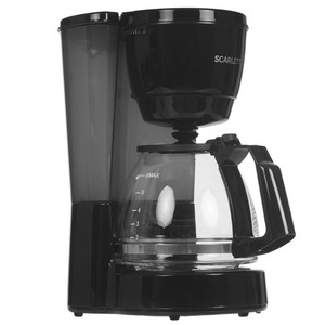 Изображение товара Кофеварка капельная Scarlett SC-CM33018 черная, мощность 600 Вт