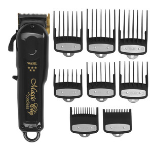 Изображение товара Машинка для стрижки Wahl  Magic Clip Cordless 5star черный/золотистый