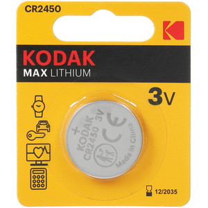 Изображение товара Батарейка Kodak MAX Lithium CR2450