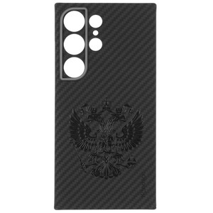 Изображение товара Накладка Zibelino Kondijan Carbon MAGSAFE для Samsung Galaxy S24 Ultra